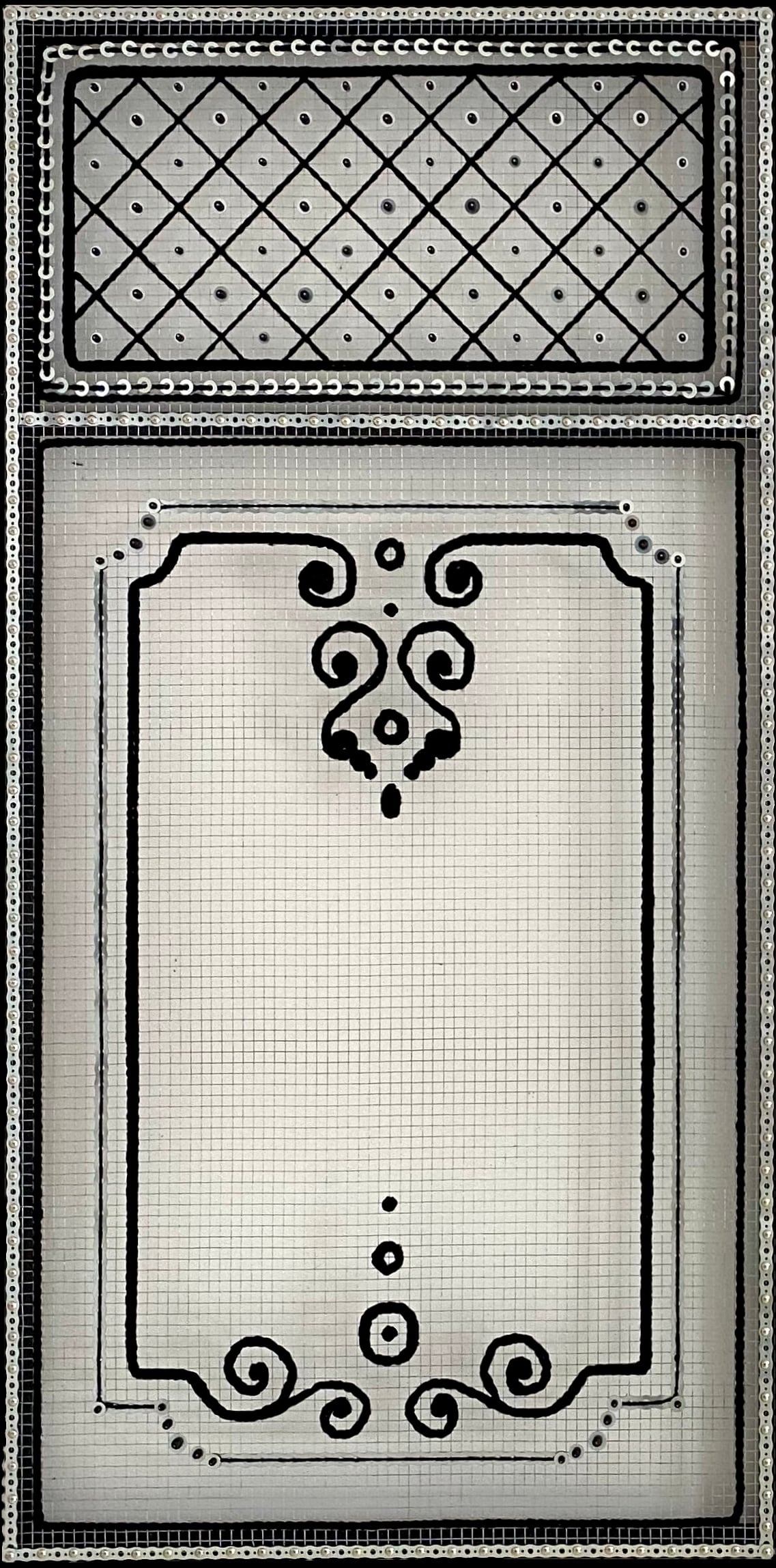 Un grand trumeau en Lunéville 